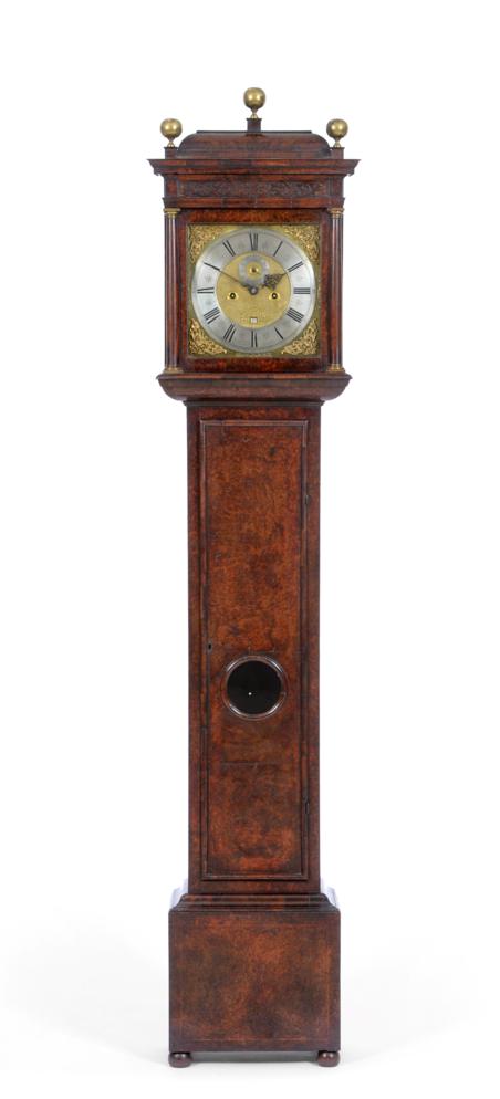 Lot 788 - A Fine Burr Walnut Month Going Longcase