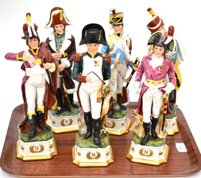 Lot 81 - Six Napoleon figures