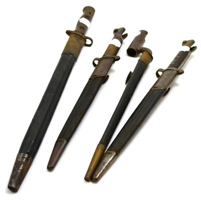 Lot 121 - Four assorted bayonets