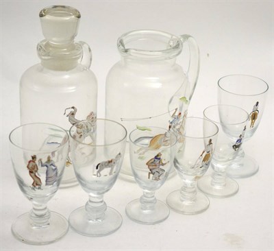 Lot 128 - Part suite of Argentinean glass  Provenance: Property of Dr C R S Harris, Director-General...