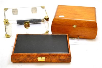 Lot 291 - A Tabacalera humidor and two others