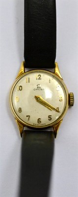 Lot 328 - A lady's Omega wristwatch, in an Omega case