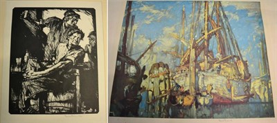 Lot 20 - Sir Frank Brangwyn RA, RWS, RBA (1867-1956)  Brangwyn Portfolio  To include a large collection...