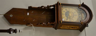 Lot 1054 - A reproduction Dutch style wall clock