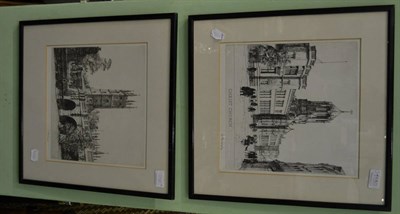 Lot 1150 - After W. Fairclough, a pair of lithographs