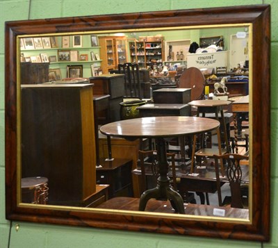 Lot 1188 - A 19th century rosewood framed mirror