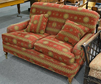 Lot 1249 - A Victorian style two seater sofa