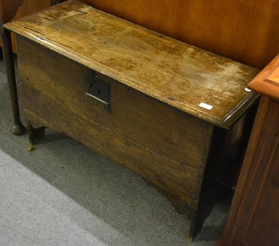 Lot 1315 - A Georgian plank coffer