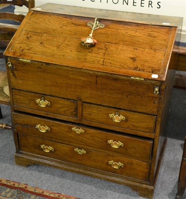 Lot 1328 - An 18th century bureau