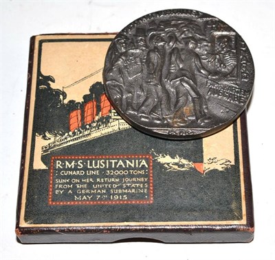 Lot 31 - A Lusitania medal