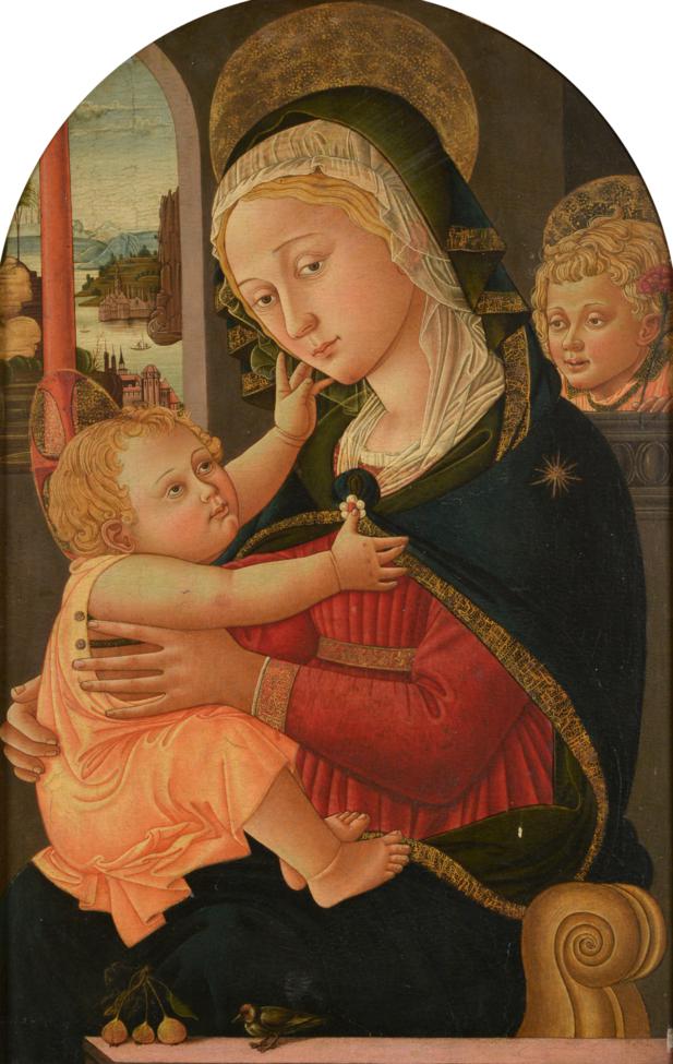 Lot 64 - Manner of Filippo (Filippino) Lippi (c.1406-1469) Italian The Madonna and Child; The Madonna seated