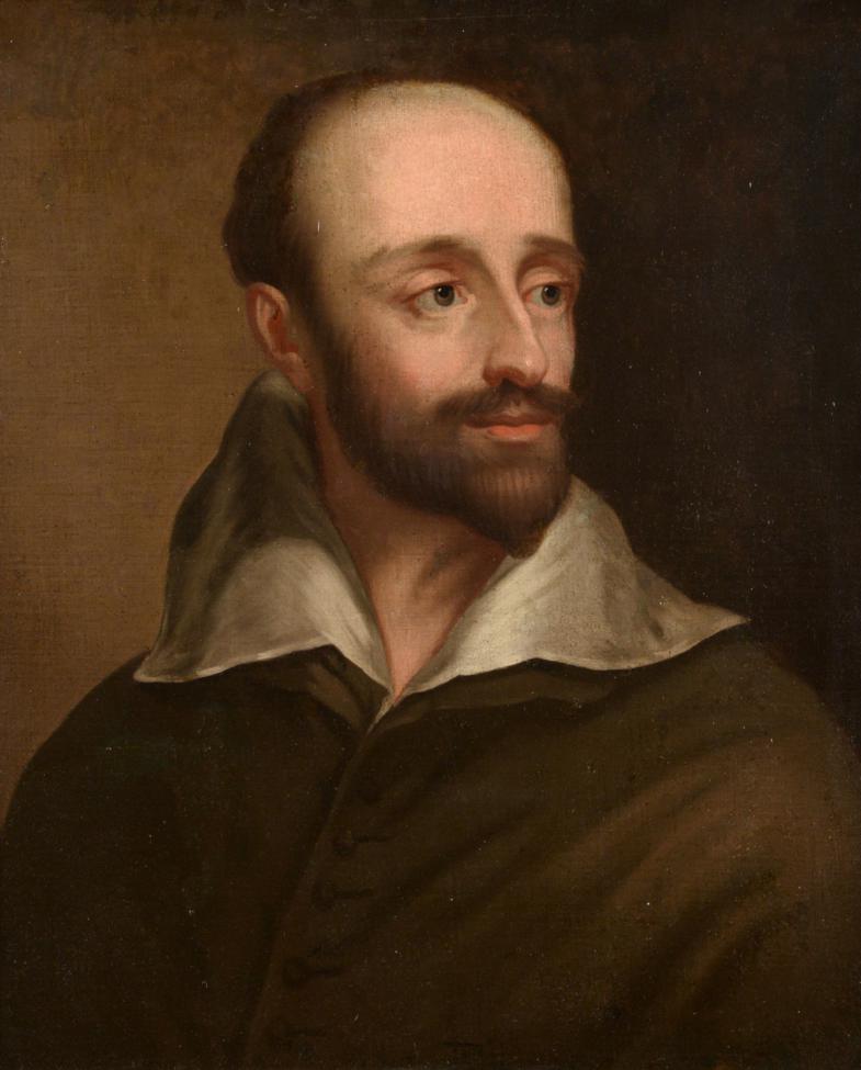 Lot 74 - Italian School (17th century) Portrait of a man, head and shoulders, wearing a brown jacket...