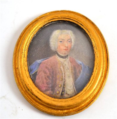 Lot 174 - Miniature portrait of Liet Stapleton