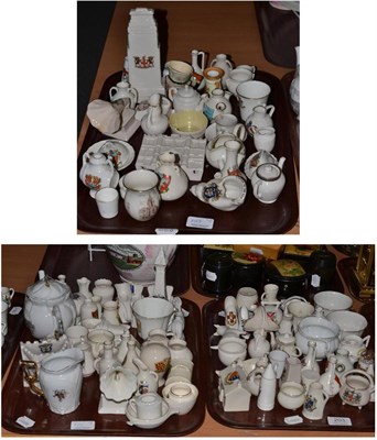 Lot 203 - Approximately one hundred pieces of crested china