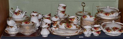 Lot 302 - A Royal Albert Old Country Roses part dinner service