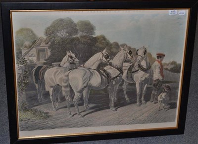 Lot 456 - Charles Hunt after J F Herring, a pair of coaching prints (2)