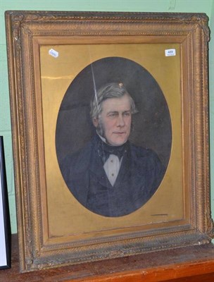 Lot 489 - Portrait of Mr Joseph Dawson of Settle - Bradford Textiles business