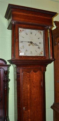 Lot 509 - An oak thirty hour longcase clock, Scurr, Thirsk