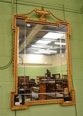 Lot 633 - A gilt framed Neo-Classical style mirror