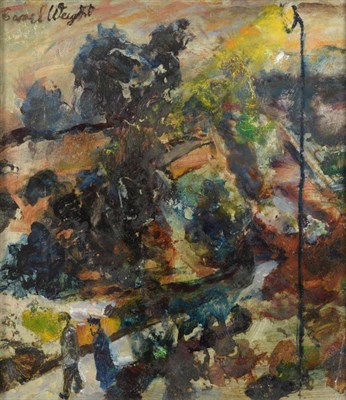 Lot 126 - Carel Victor Morlais Weight CH, CBE, RA (1908-1997)  "Stormy Evening "  Signed, signed,...