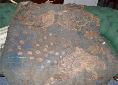 Lot 720 - Late 19th century wall hanging (very distressed)