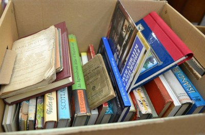 Lot 752 - Four boxes of books, including Shire annuals