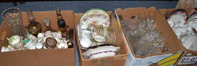 Lot 790 - A quantity of assorted tea, coffee and dinner wares and glassware (in five boxes)