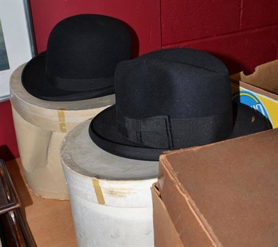 Lot 791 - Three boxed hats, various