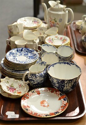 Lot 106 - Collection of Royal Crown Derby Derby Posies china and similar collection of Mikado pattern china