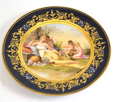 Lot 112 - A Vienna plate