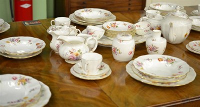 Lot 369 - Royal Crown Derby Posies pattern tea and dinner service