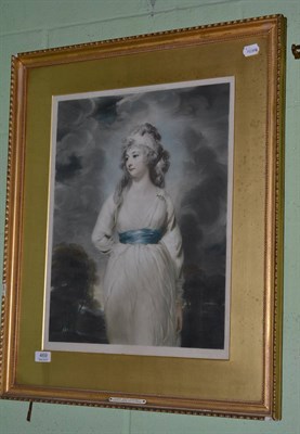 Lot 469 - After Sir Thomas Lawrence, A portrait of Lady Castlereagh, mezzotint