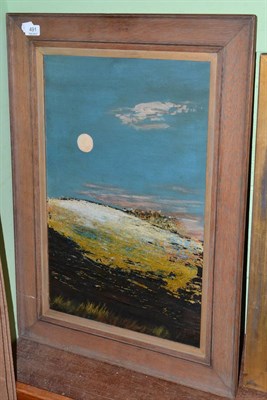 Lot 491 - Alan Buick ";Winter Solstice";, oil on hardboard