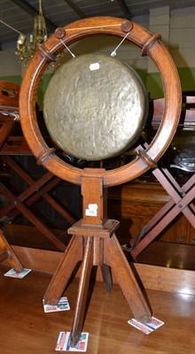 Lot 556 - A late Victorian dinner gong, by repute Ex-Hovingham Hall