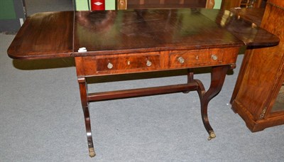 Lot 559 - A Regency mahogany sofa table