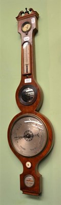 Lot 631 - A 19th century barometer, J Dee of Skipton