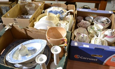 Lot 852 - 19th century and later decorative ceramics (in four boxes)