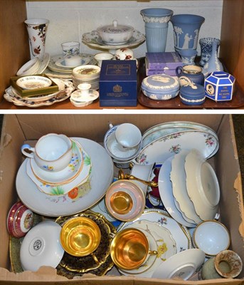 Lot 86 - Decorative ceramics including Wedgwood Jasperware and other Wedgwood, Royal Worcester, Coalport etc
