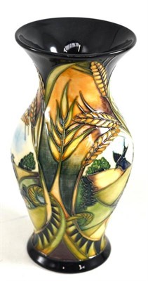 Lot 167 - A modern Moorcroft Landscape Medley pattern 226/9 vase, designed by Sian Leeper, impressed...