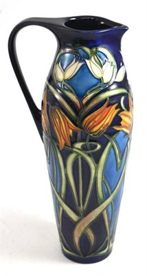 Lot 169 - A modern Moorcroft Loch Hope pattern JU/5 jug, designed by Philip Gibson, impressed factory...