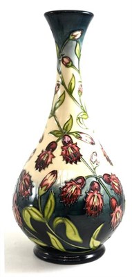 Lot 190 - A modern Moorcroft Clover pattern vase, designed by Emma Bossons, numbered 13, impressed...