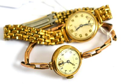 Lot 226 - Two Vertex lady's wristwatches