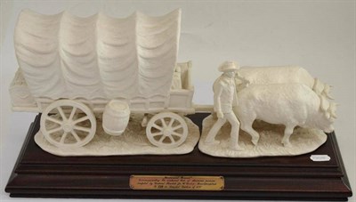 Lot 359 - Limited edition plaster model 'Westward Bound', made for Goebel