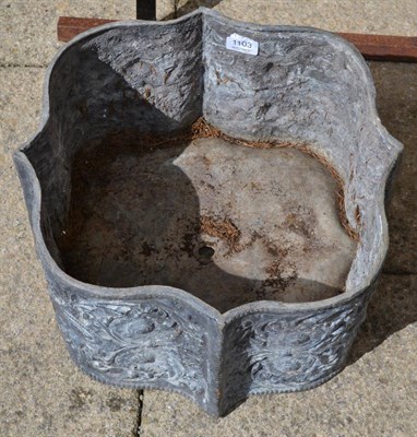 Lot 1103 - Lead planter