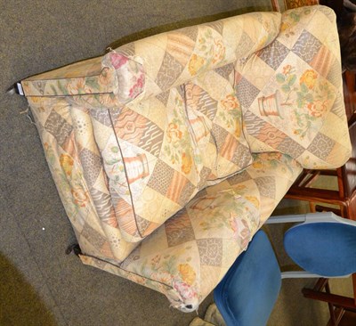 Lot 1278 - Victorian upholstered armchair