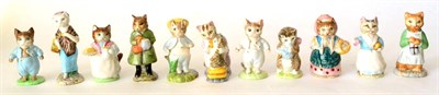 Lot 5 - Beswick Beatrix Potter figures: 'Tom Kitten', BP-9b (tiny chip to one ear), 'Tom Kitten in the...