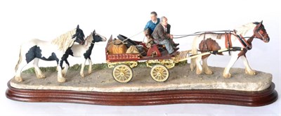 Lot 51 - Border Fine Arts 'All Set For Appleby Fair', model No. B1153 by Ray Ayres, limited edition 104/600