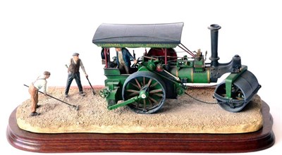 Lot 54 - Border Fine Arts 'Betsy' (Steam Engine), model No. B0663 by Ray Ayres, limited edition 210/1750, on