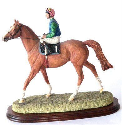 Lot 80 - Border Fine Arts 'On Parade', model No. B0801A by Anne Wall, limited edition 98/950, chestnut...