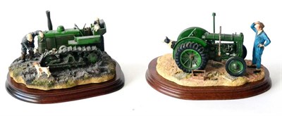 Lot 88 - Border Fine Arts 'Starts First Time' (Fowler Diesel Crawler Mark VF), model No. B0702 by Ray Ayres